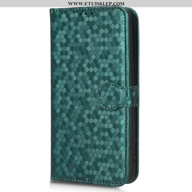 Etui Folio do Google Pixel 7 Pro z Łańcuch Stylizowany Efekt Skóry W Stylu Vintage